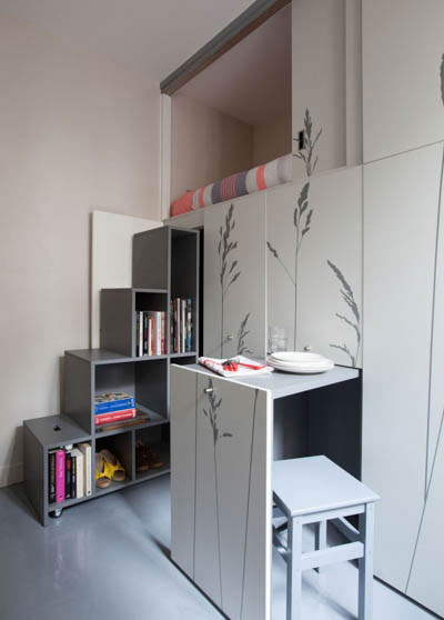 دکوراسیون اتاق های کوچک,کاربردی ترین کمد دیواری