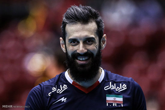 عکس: دیدار تیم های والیبال ایران و لهستان
