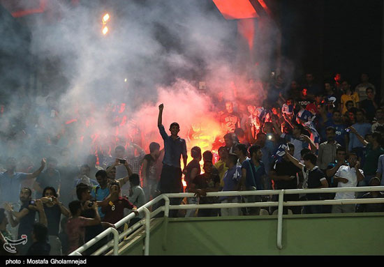 عکس: دیدار تیم‌های آبی‌های اهواز و تهران