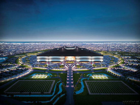 البیت قطر زیباترین استادیوم در جهان