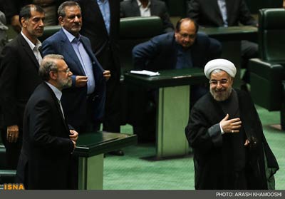 حاشیه های دیدار حسن روحانی با نمایندگان مجلس,حسن روحانی