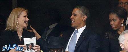 اخبار,اخبار بین الملل ,تصویر اوباما و نخست وزیر زن دانمارک