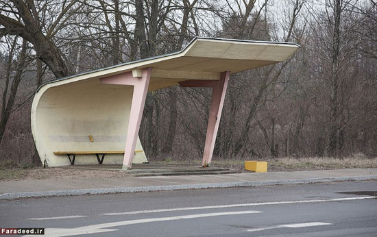تصاویر/ عجیب‌ترین ایستگاه‌های اتوبوس