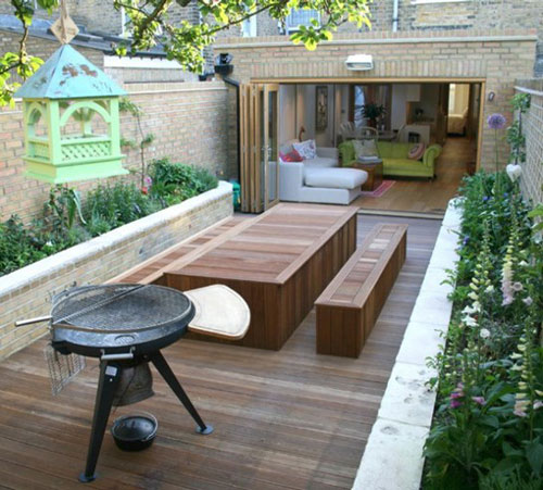 ایده هایی برای طراحی حیاط کوچک خانه شما
