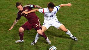 اخبار ,اخبار ورزشی ,نتیجه بازی تیم های روسیه و کره‌جنوبی