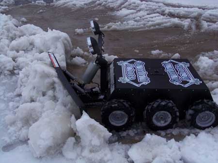 اخبار,اخبار علمی,روباتی که برف پارو می کند,طراحی روباتی برای پارو کردن برف ها
