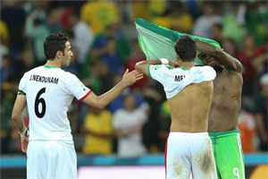 اخبار,اخبار ورزشی,تصویری زیبا از بازی ایران مقابل نیجریه