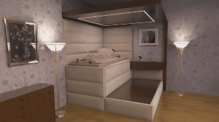 تختخواب ضدزلزله را ببینید/تصاویر متحرک از طرح جدید برای فرار از آوار