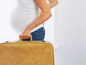 سفر در بارداری,بارداری