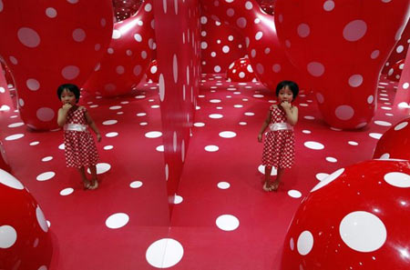 یک نمایشگاه هنری در ژاپن
