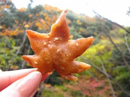 برگ سوخاری، یک خوراکی عجیب در ژاپن +عکس