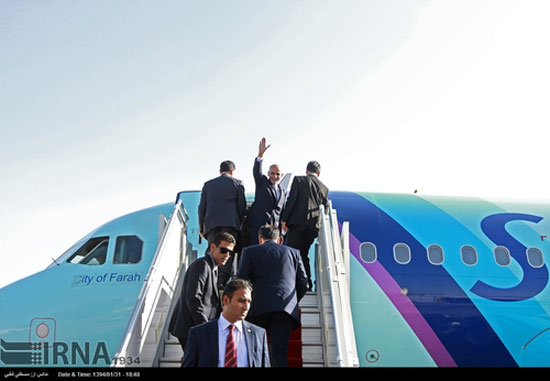 عکس: هواپیمای رئیس جمهوری افغانستان