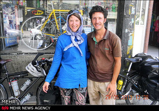 جاده های ایران زیر پای زوج فرانسوی +عکس