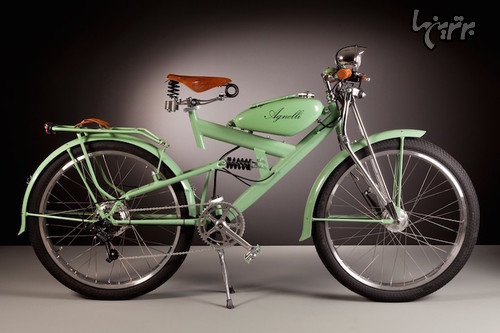 دوچرخه های برقی نفیس ساخته شده با قطعات قدیمی