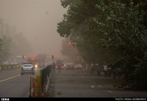 اخبار, اخبار اجتماعی,طوفان به زودی در تهران شروع می‌شود