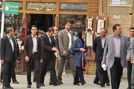 اخبار,اخبار سیاست خارجی سفر اشتون به اصفهان
