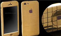 آیفون جدید با طلای 24 عیار ,معرفی iPhone 5S 