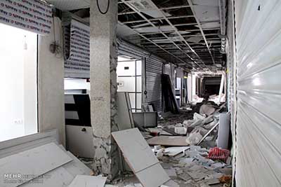 اخبار,اخبار اجتماعی ,تخریب  طبقه هفتم پاساژ علاءالدین