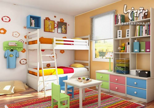 8 روش عالی برای اینکه اتاق فرزندتان همیشه مرتب بماند