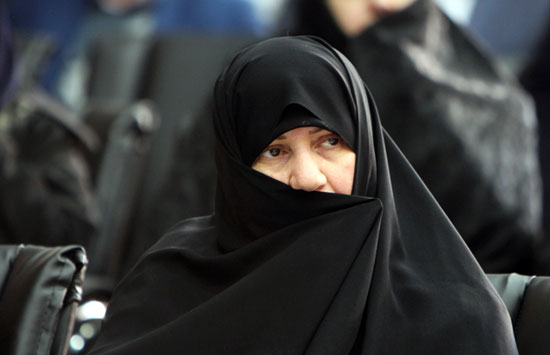 عکس: همسر‌ روحانی در سالگرد ورود امام (ره)