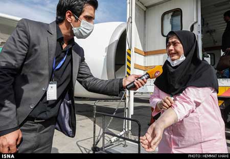اخبار,اخباراجتماعی ,ورود مصدومان فاجعه منا به تهران 
