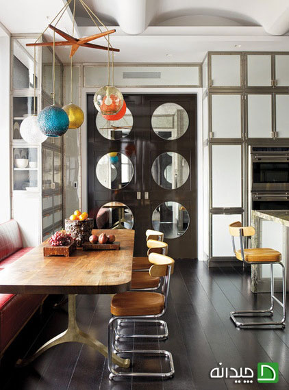 10 ایده برای طراحی فضای غذاخوری در آشپزخانه