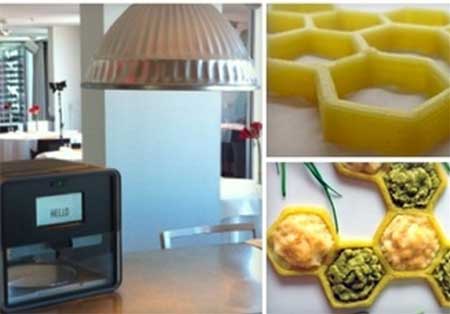 اخبار,اخبار علمی ,پخت غذا با چاپگر سه بعدی