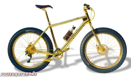 دوچرخه طلایی سه میلیارد تومانی