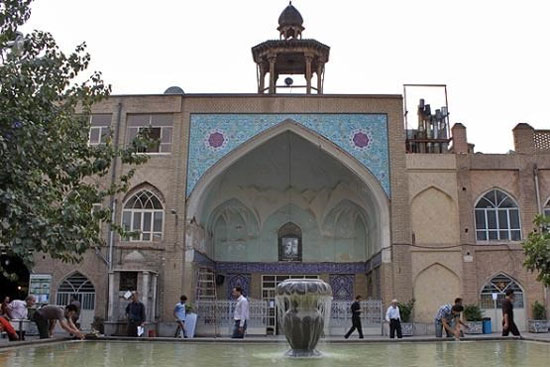 مسجد جامع بازار کهن سال ترین مسجد تهران