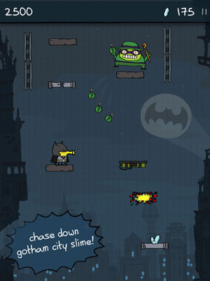 دانلود بازی Doodle Jump DC Super Heroes برای iOS