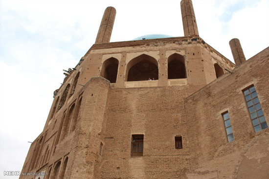 تصاویر: بزرگترین گنبد آجری جهان در زنجان