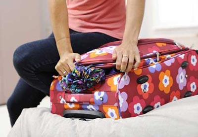 چمدان بستن,چمدان بستن برای مسافرت