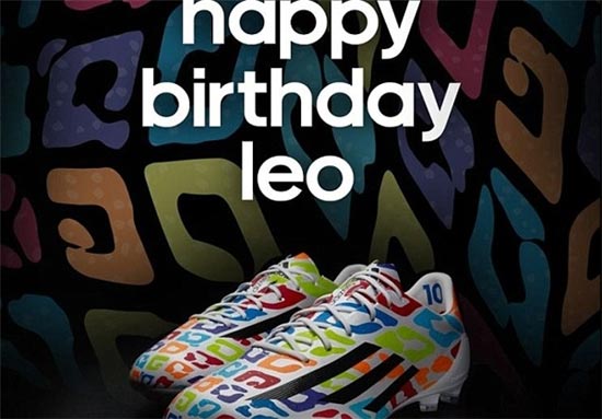 هدیه تولد آدیداس به مسی یک کفش ویژه و جالب+عکس