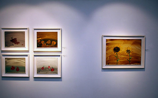 نمایشگاه نقاشی‌های مریم حیدرزاده