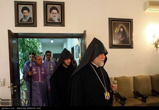 عکس: پیشوای دینی ارامنه جهان در ایران