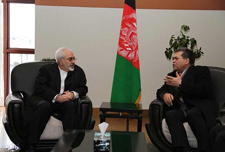 اخبار,اخبار سیاست خارجی , دیدار  رئیس جمهور افغانستان با محمد جواد ظریف