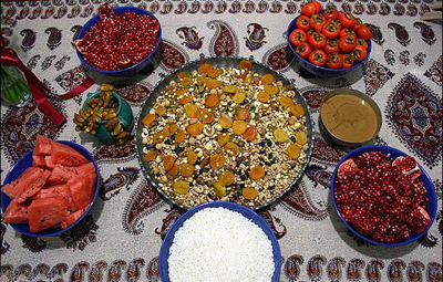 رسوم شب یلدا, درازترین شب سال