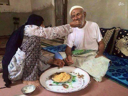 عکس: زندگی عاشقانه زن و شوهر بوشهری