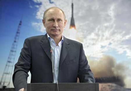  ولادیمر پوتین، رئیس جمهور روسیه قدرتمندترین مرد سال 2013