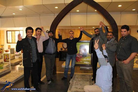 تصاویر منتشر نشده از جهاد مغنیه در کنار فرزندان سرداران شهید ایرانی