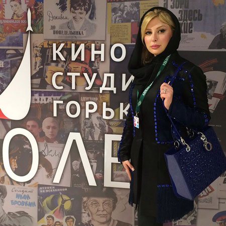 عکس: نیوشا ضیغمی در فستیوال فیلم مسکو