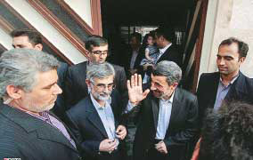 دفتر رییس‌جمهوری سابق,جلسات احمدی نژاد در دفتر رییس‌جمهوری سابق