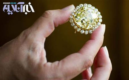 الماس زرد,احمد شاه قاجار