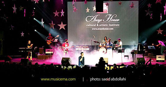 ستاره باران در کنسرت «شهاب رمضان»