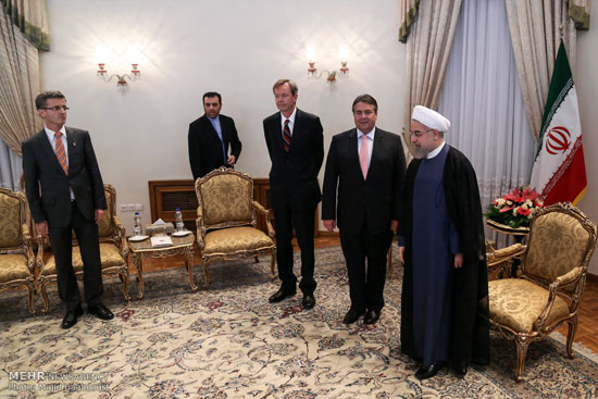 عکس: دیدار معاون صدر اعظم آلمان با رئیس جمهور