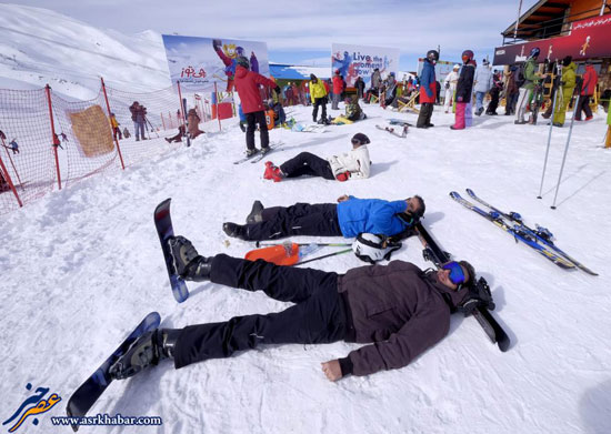عکس: اسکی در ایران از نگاه رسانه انگلیسی