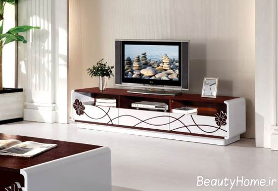 مدل های جدید میز تلویزیون ام دی اف (mdf) با طراحی جدید