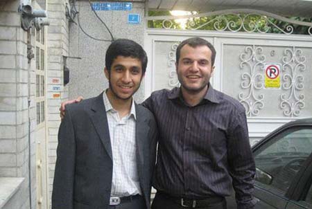 عکس/ پسر احمدی نژاد و پسر مشایی