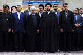 اخبار,اخبارسیاسی,حضور رییس‌جمهور در مرقد مطهر امام خمینی