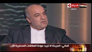 رئیس دفتر حافظ منافع ایران در مصر:مصر برای ایجاد رابطه با ایران مردد است